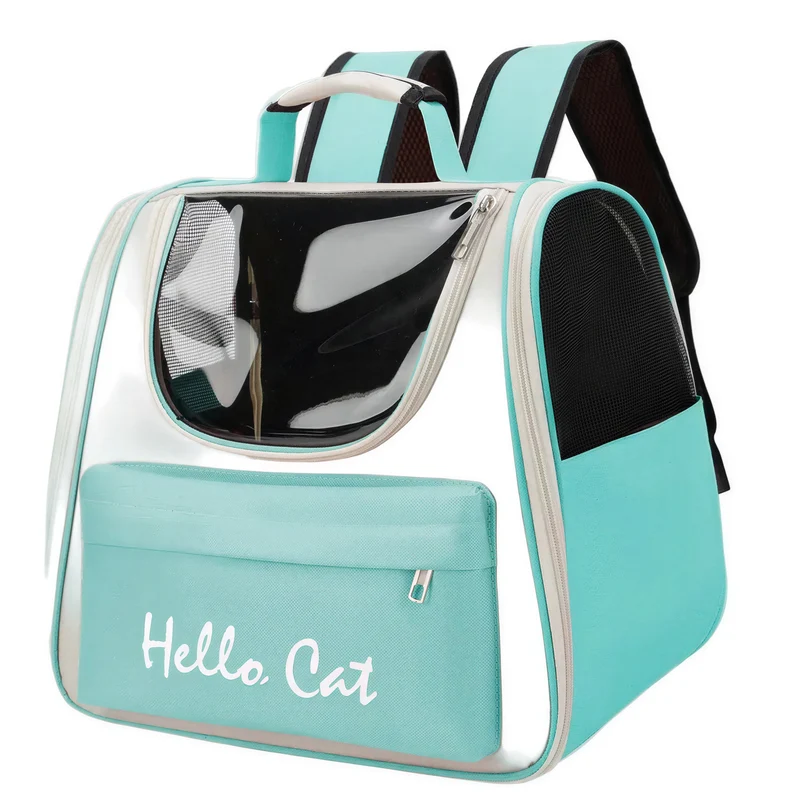 Sac à dos de transport respirant pour chat