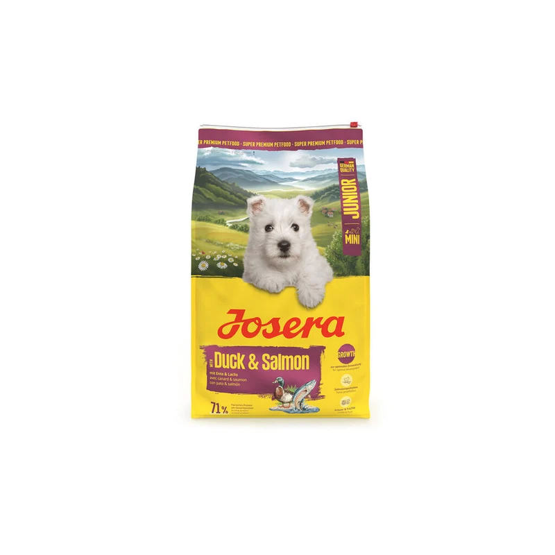 Nourriture Josera Mini Junior Saumon Canard 10 kg