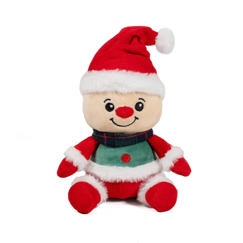 Jouet pour chien en peluche Gloria XMAS NICK Rouge