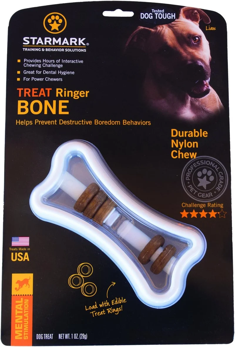 Starmark Treat Ringer Bone