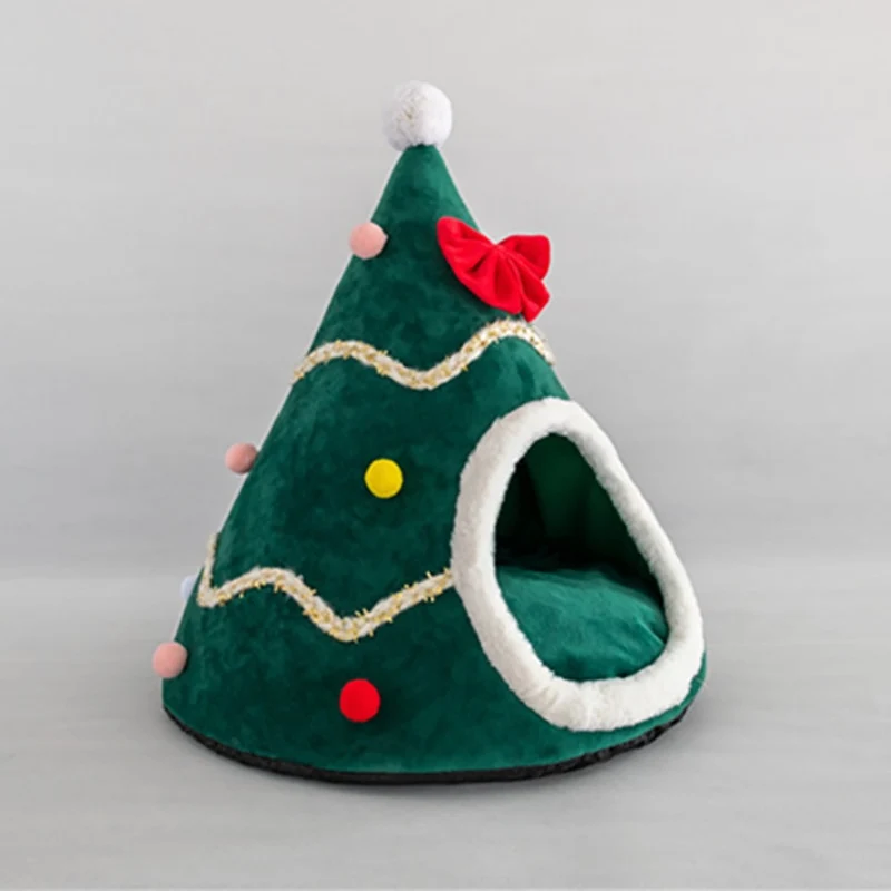 Niche de Noël pour Chat