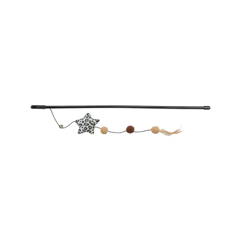 Jouet pour chats Trixie Marron Beige Polyester Plastique Étoile