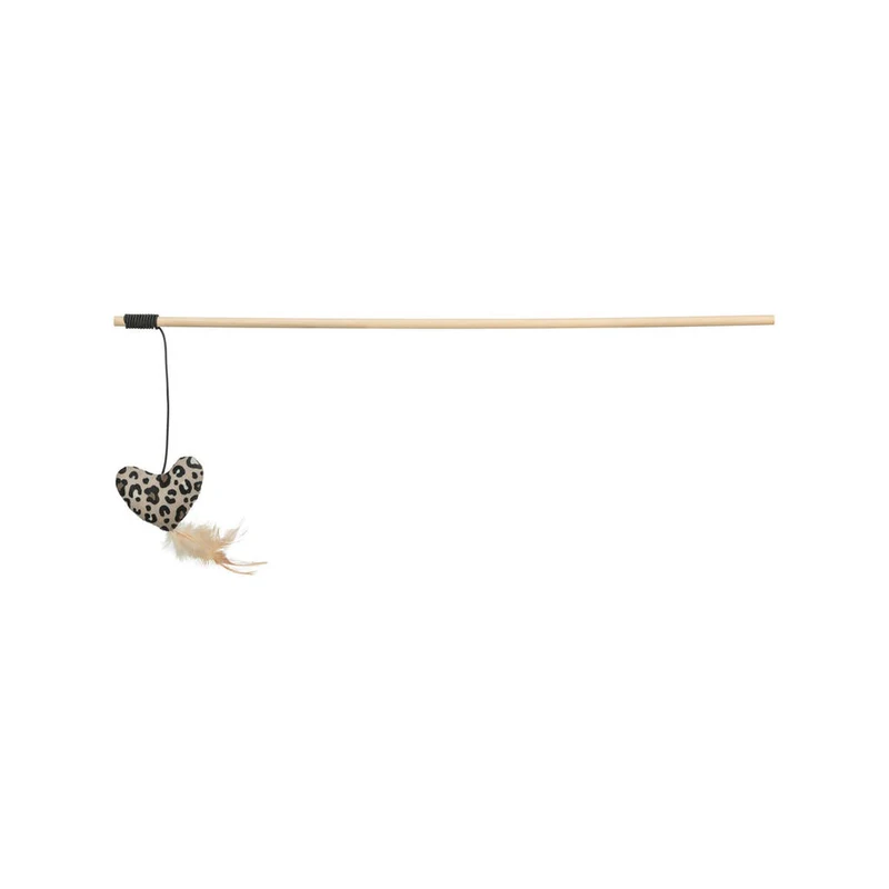 Jouet pour chats Trixie Beige Polyester Bois Coeur