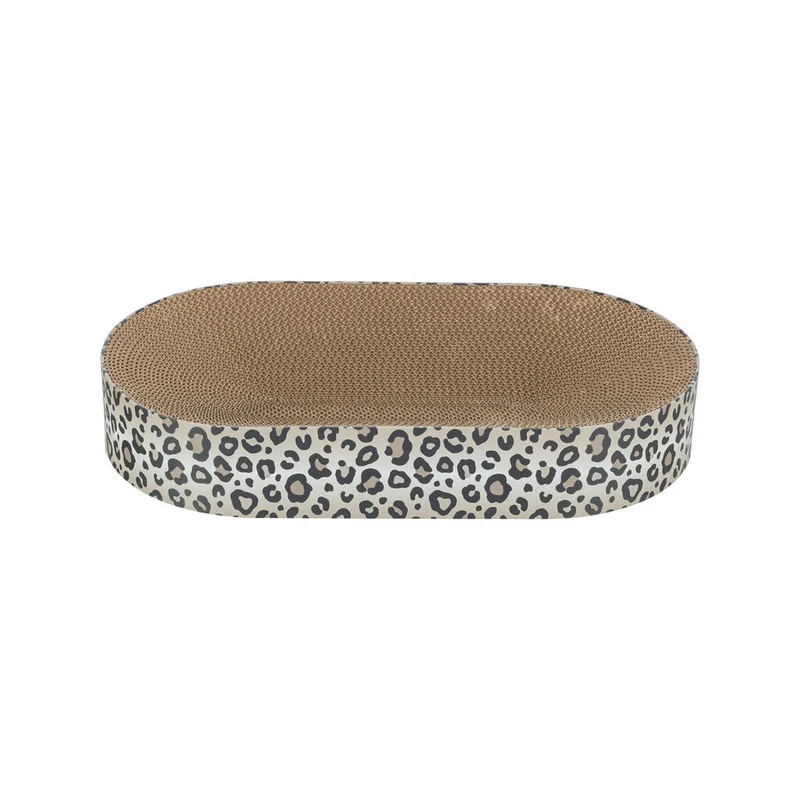 Grattoir pour Chats Trixie Leo Crème Carton 63 x 10 x 35 cm