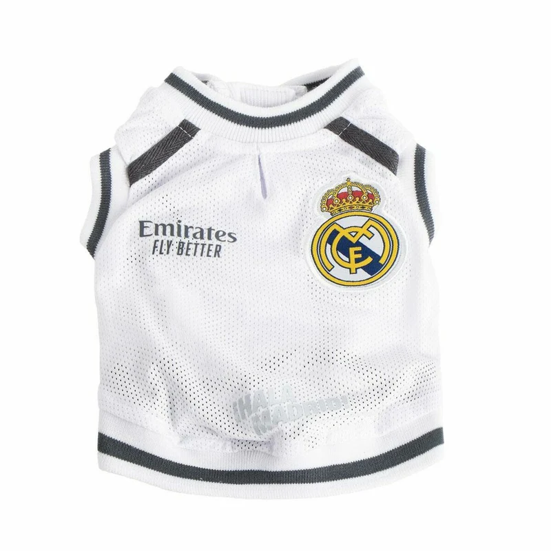 Pull pour chien Real Madrid C.F. Blanc XS