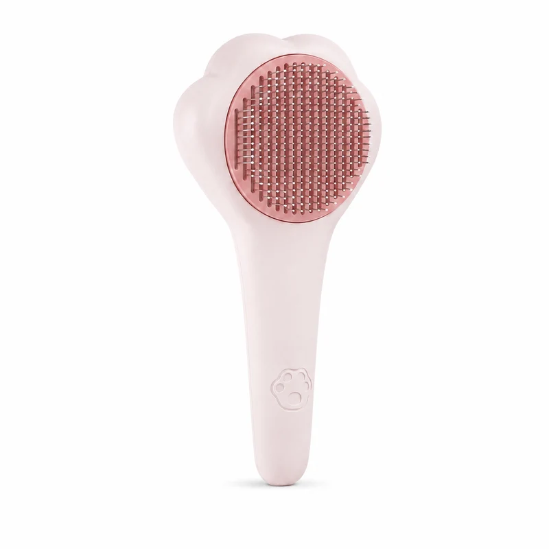 Brosse de toilettage en forme de patte de chat pour chat