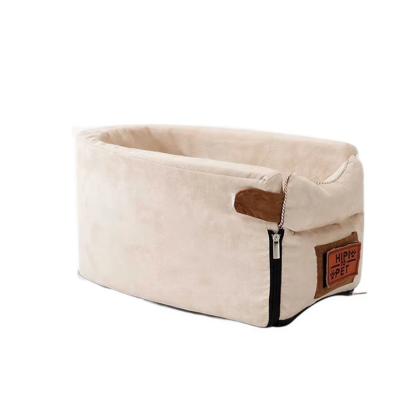 Lit de voiture pliable et confortable pour chat