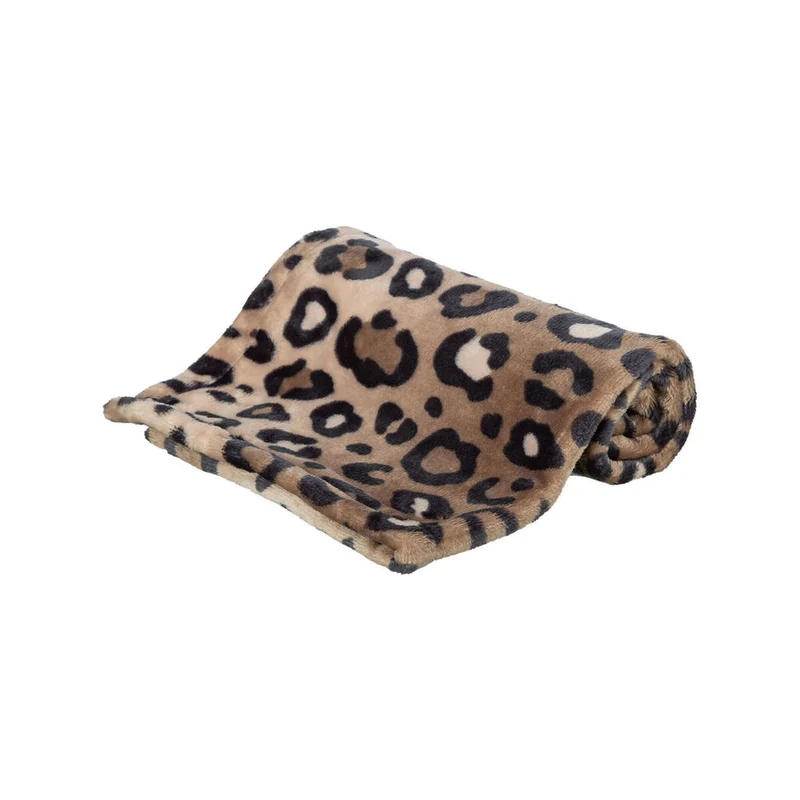 Couverture pour animaux de compagnie Trixie Leo Marron Polyester 70 x 50 cm
