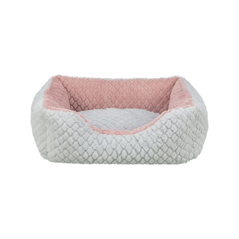 Lit pour chien Trixie Kaline Mio Gris Rose foncé 50 x 40 cm