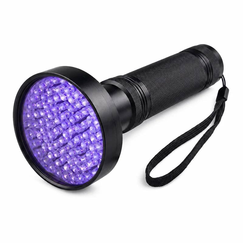 Lampe UV 100 LED pour détecter l'urine de chat