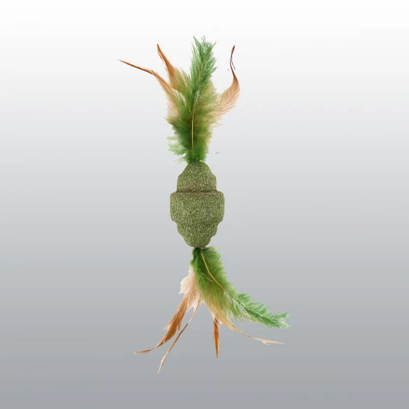 Jouet Big losange avec plumes pour chat