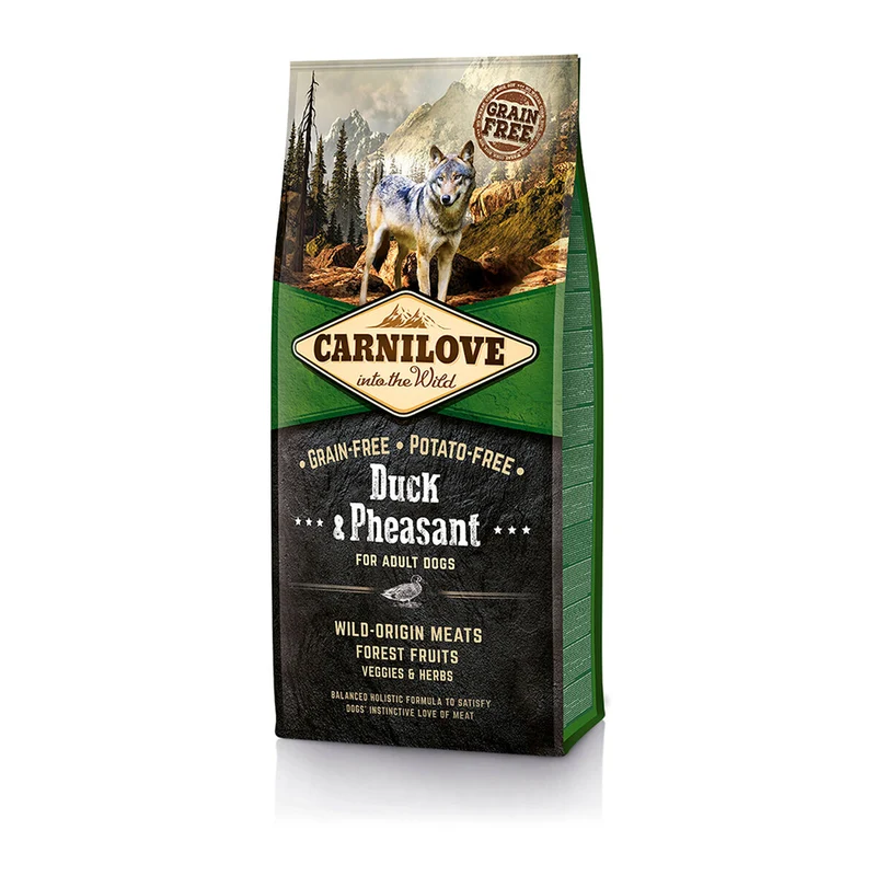 Nourriture Carnilove Adult Duck & Pheasant Canard 12 kg