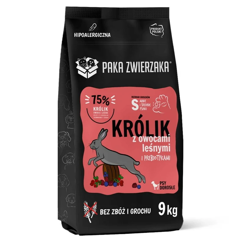 Nourriture Paka Zwierzaka Rabbit with forest fruits S Lapin 9 kg