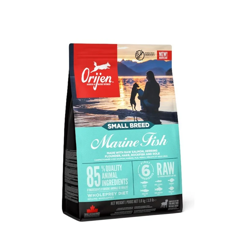 Nourriture Orijen Small Breed Marine Fish Poisson 1,8 kg
