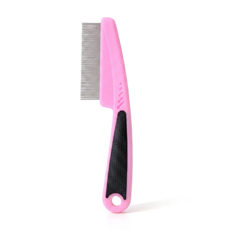 Brosse d'élimination des puces et des poux chat