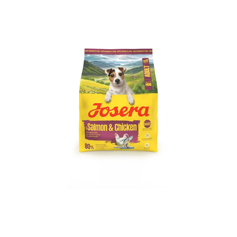 Nourriture Josera Mini Adult Poulet Saumon 900 g