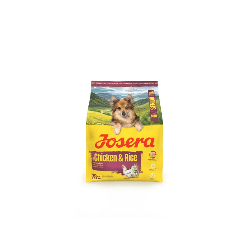 Nourriture Josera Mini Senior Poulet Riz 900 g