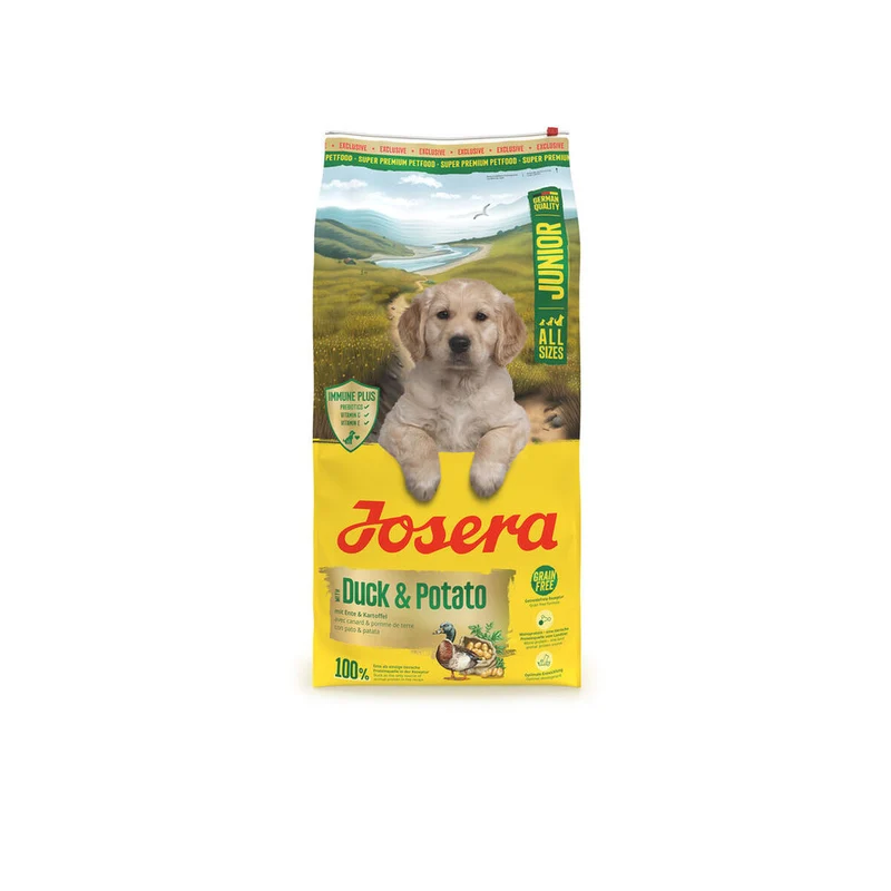 Nourriture Josera Junior Canard Pommes de terre 12,5 Kg