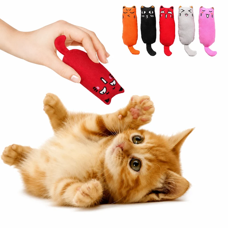 Jouet en peluche pour chaton