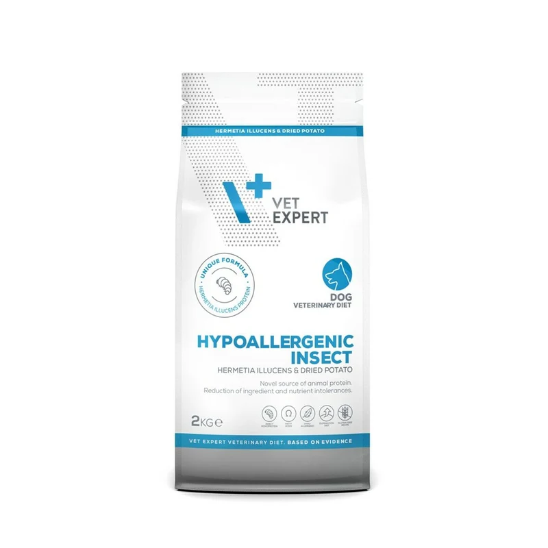 Nourriture VETEXPERT Hypoallergenic Insect Dog 2 Kg