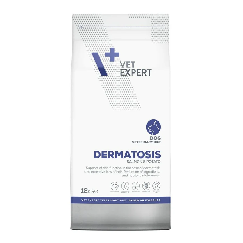 Nourriture VETEXPERT Dermatosis Saumon 12 kg