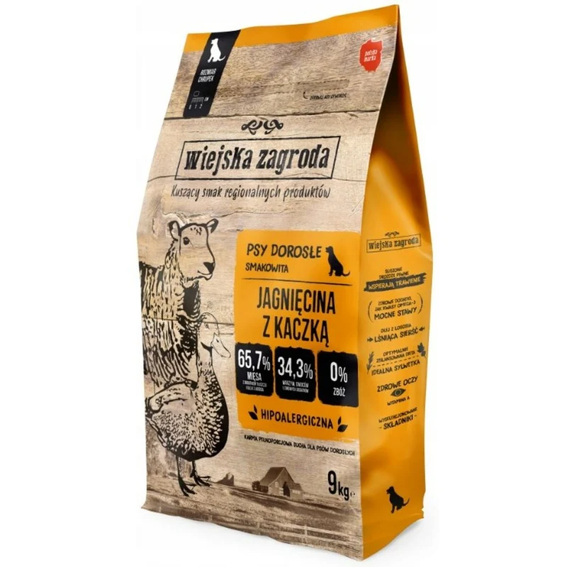 Nourriture WIEJSKA ZAGRODA Agneau 9 kg