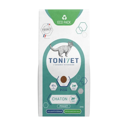 Tonivet Au Poulet Croquette Pour Chaton