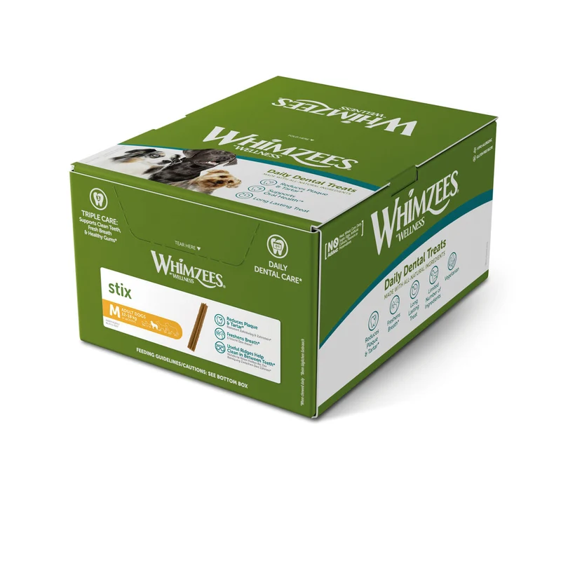 Alimentation humide Whimzees Stix 100 Unités