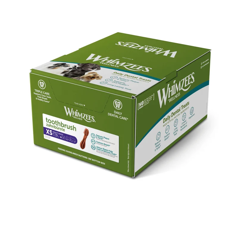 Alimentation humide Whimzees ToothBrush 350 Unités