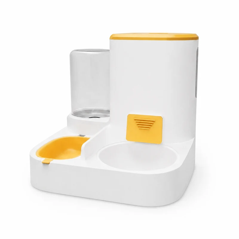 Bol d'alimentation automatique avec distributeur d'eau pour chats
