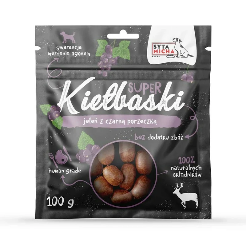Snack pour chiens SYTA MICHA Cerf 100 g