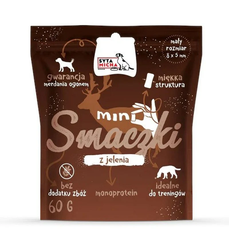 Snack pour chiens SYTA MICHA Cerf 60 g