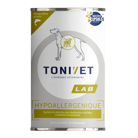 Tonivet Hypoallergénique Saumon Pâtée Pour Chien