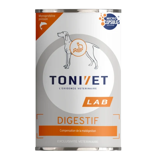 Tonivet Digestif Saumon Pâtée Pour Chien