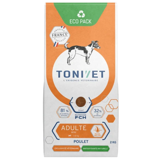 Tonivet Adulte Mini Croquette Pour Chien