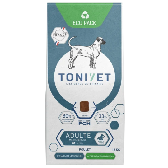 TONIVET Adulte Maxi Stérilisé croquette pour chien