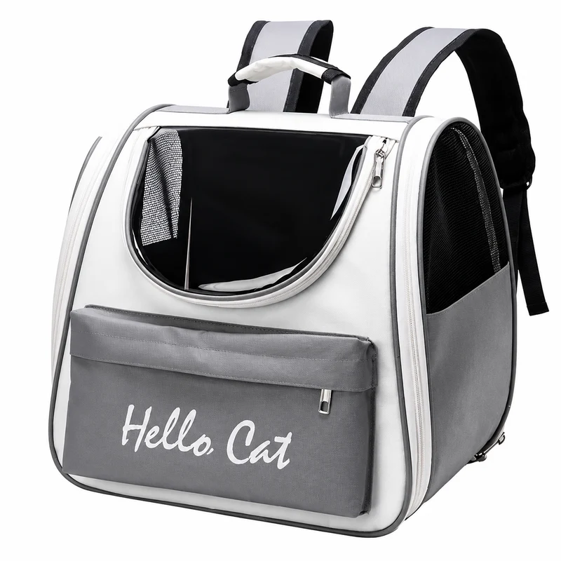 Sac de transport respirant pour chat