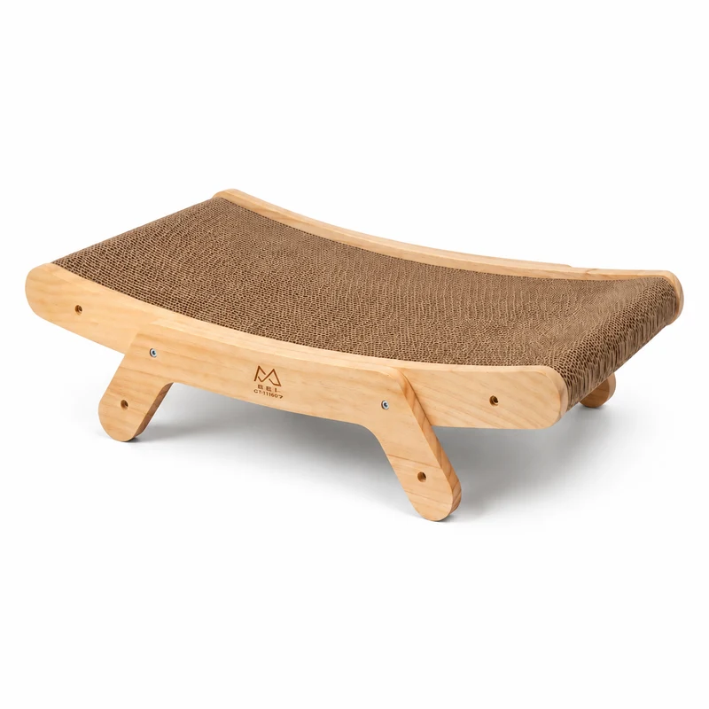 La planche à gratter 3 en 1 Griffoir, Lit, Jouet - pour Chat - Grat’Minou™