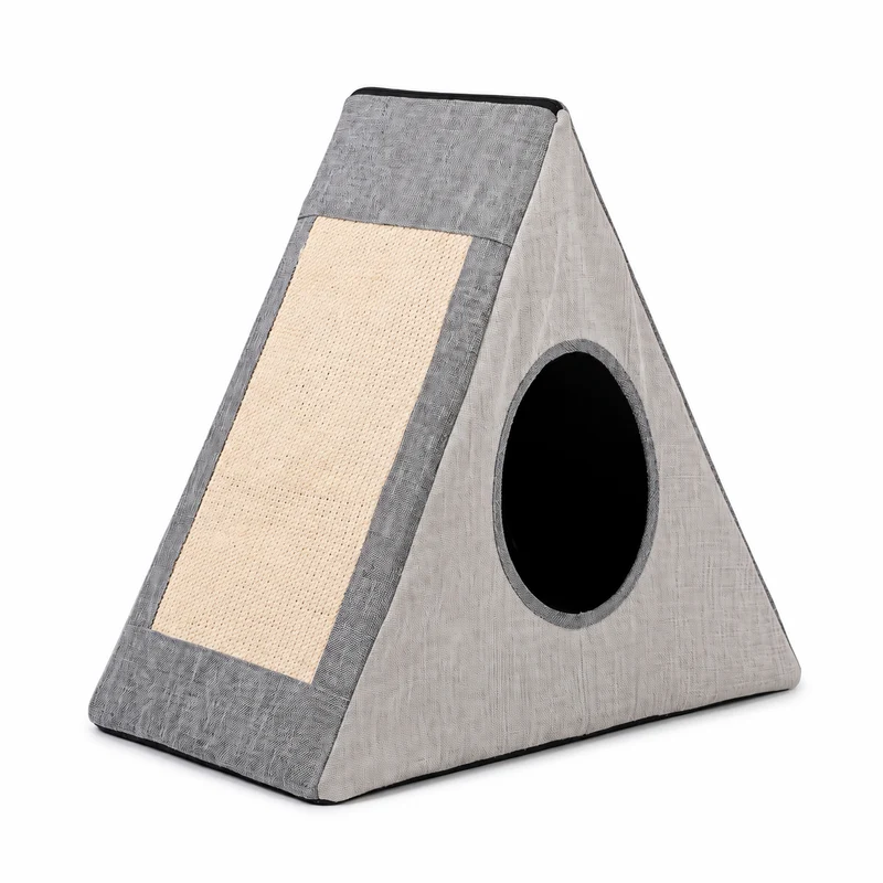 Niche pour Chat avec Grattoir - Crazybed™