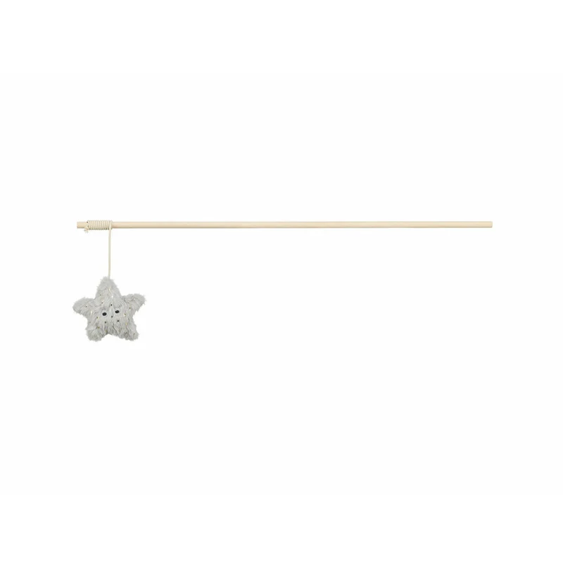 Jouet pour chats Trixie Beige Gris Polyester Bois Étoile