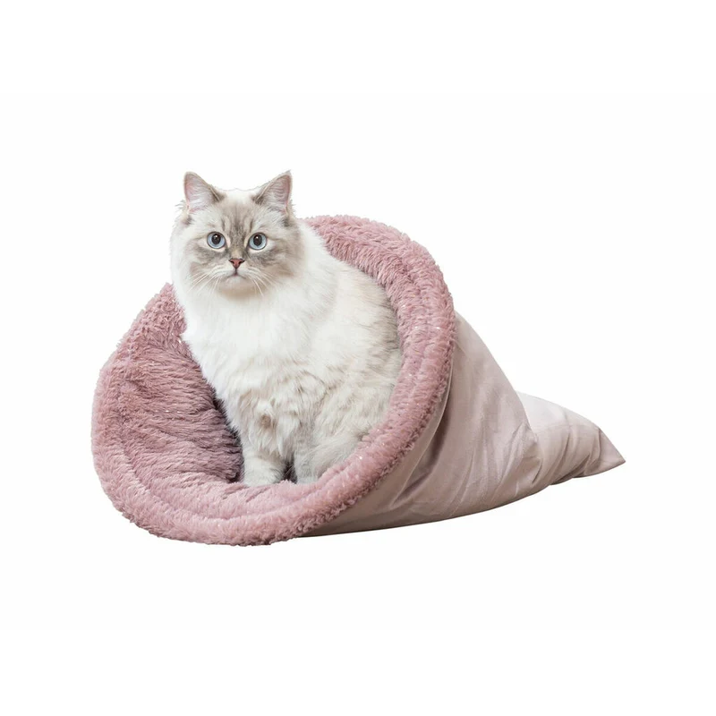 Lit pour chat Trixie Livia Soft Rose Ø 40 X 60 CM