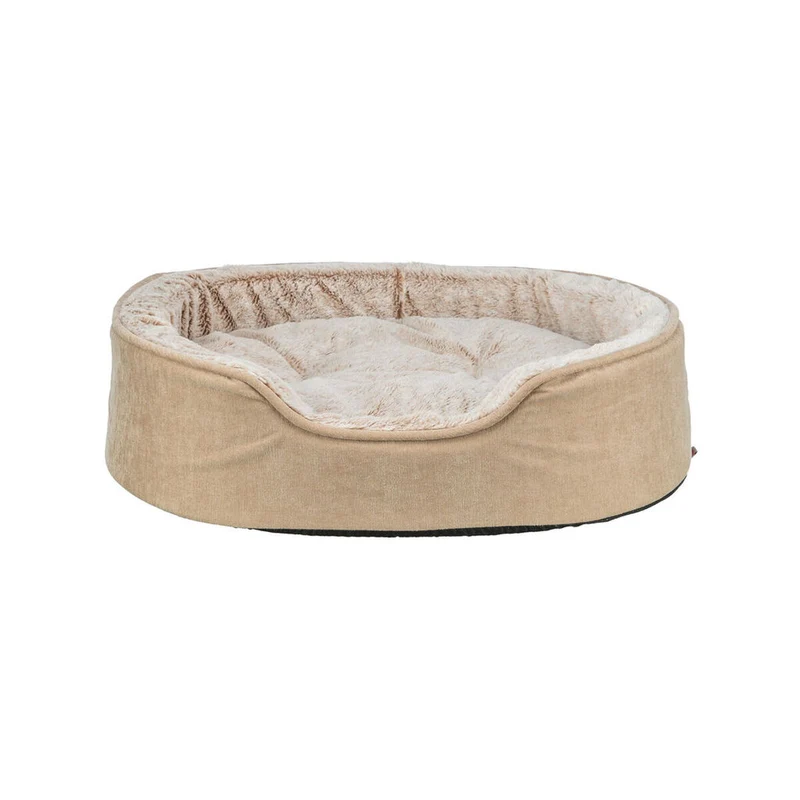 Lit pour chien Trixie Vital Lino Soft Beige Crème 110 X 92 CM
