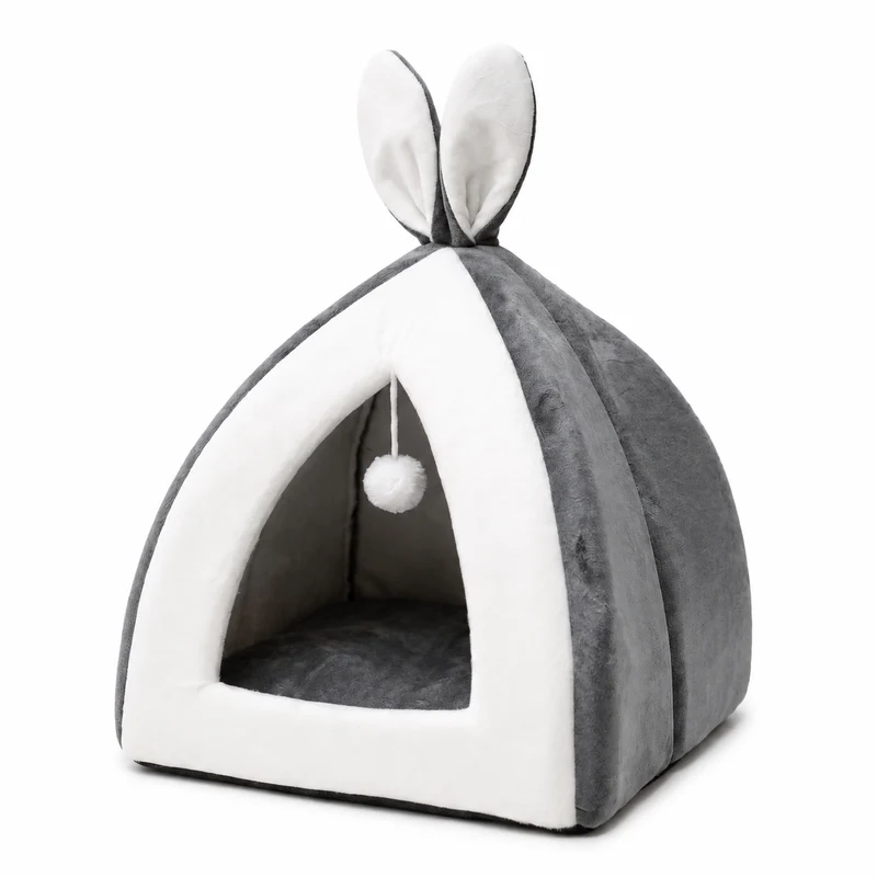 NICHE ORIGINALE À OREILLES DE LAPIN POUR CHAT – Oreill’Chat™