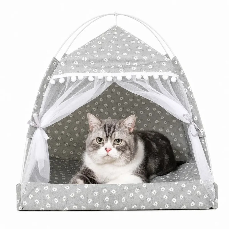 TENTE TOUT CONFORT POUR CHAT – TENT’À’CHAT™