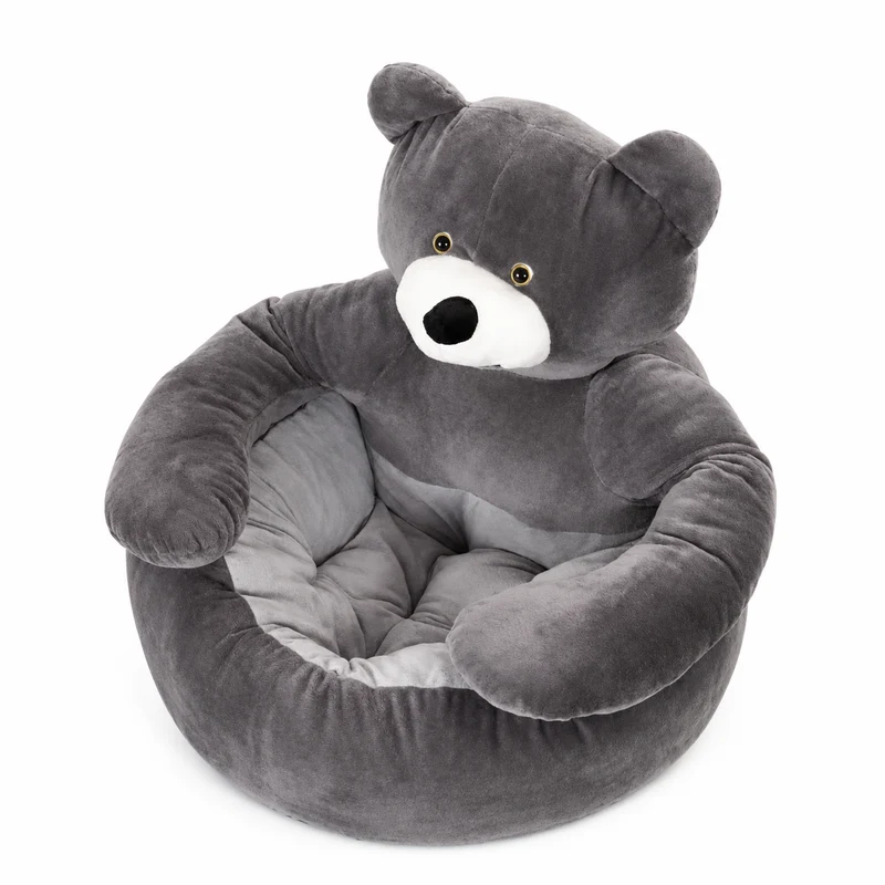 NICHE EN PELUCHE OURSON POUR CHAT - OURSàCHAT™