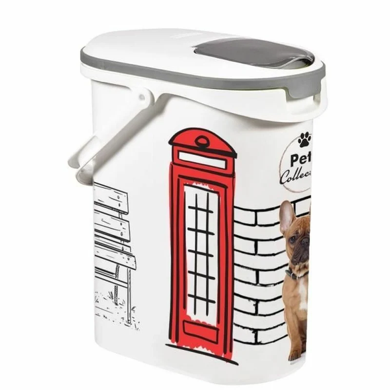 Boîte de nourriture pour animaux Curver Pets Collection Blanc 10 L