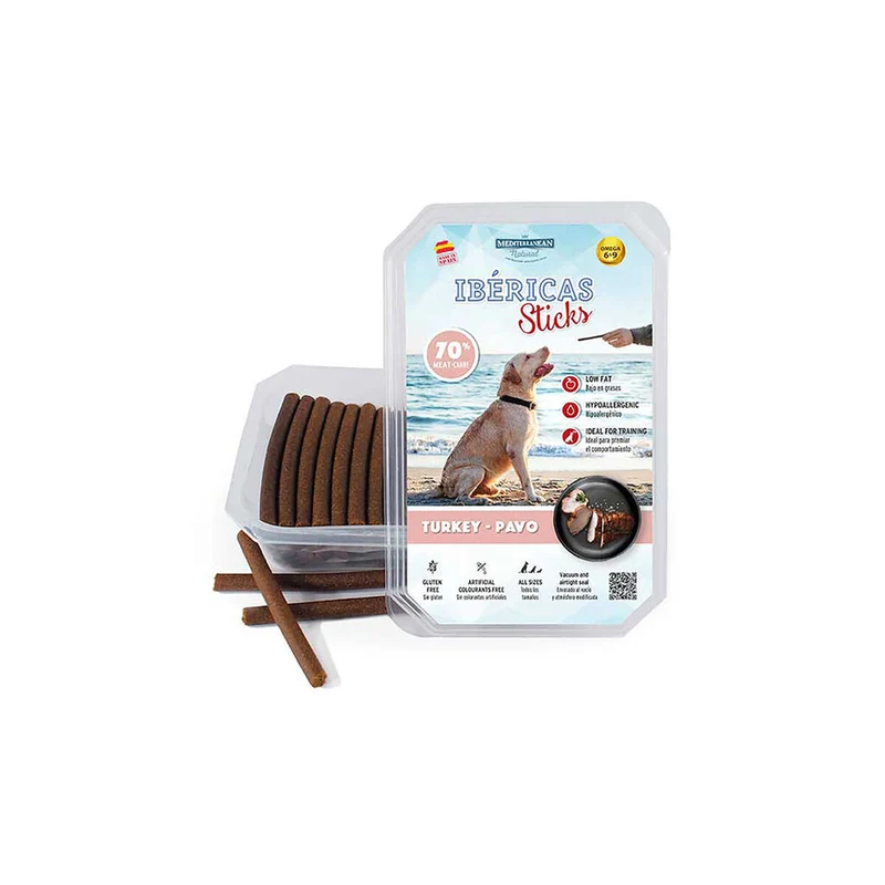 Snack pour chiens Mediterranean Natural Dinde 350 g