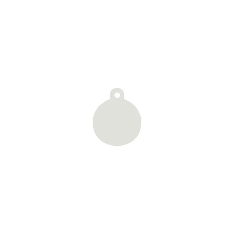 Plaque d'identification Imarc Circle Blanc