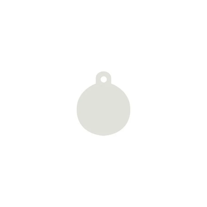Plaque d'identification Imarc Circle Blanc