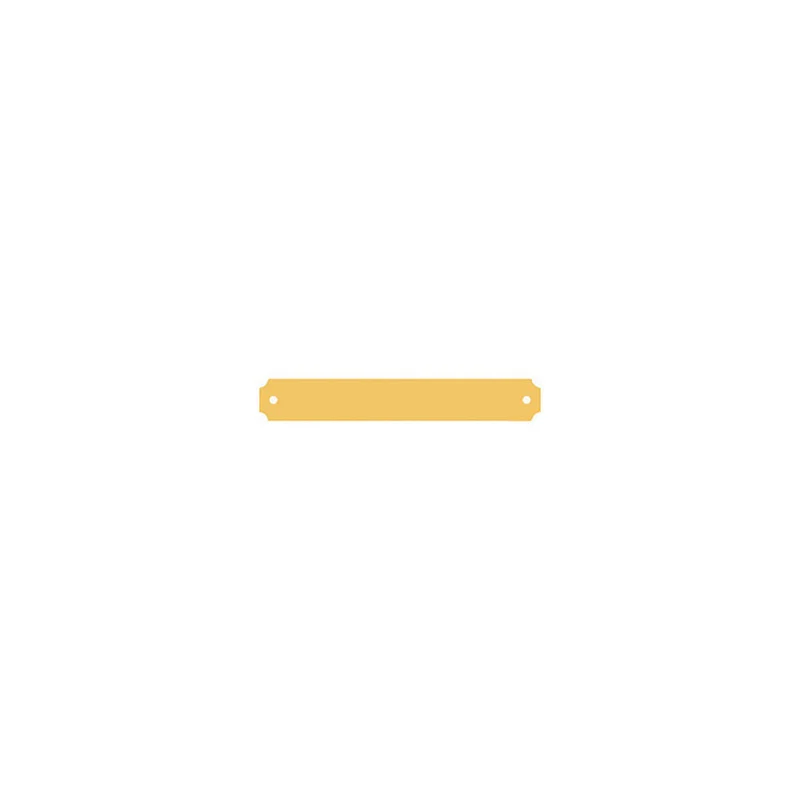 Plaque d'identification Imarc Mounts Jaune